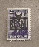Stamps Turkey -  Presidente Inonu
