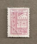 Stamps Turkey -  Sello oficial