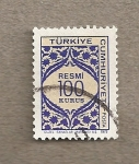 Stamps Turkey -  Sello oficial