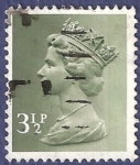 Stamps United Kingdom -  UK QEII 3,50