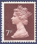 Stamps United Kingdom -  UK QEII 7