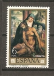 Stamps Spain -  Luis de Morales.