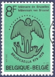 Stamps : Europe : Belgium :  BÉLGICA Mileranio de Bruselas 8