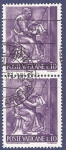 Stamps : Europe : Vatican_City :  VAT Organista 10 doble