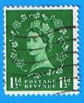Stamps United Kingdom -  Elizabel