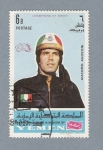 Stamps Yemen -  Giacomo Agostini