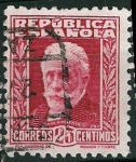 Stamps Spain -  658 Pablo Iglesias. (2)
