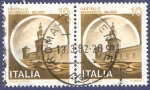 Stamps : Europe : Italy :  ITA Castello 10 doble