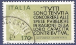 Stamps : Europe : Italy :  ITA Costituzione 170