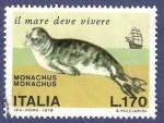 Stamps Italy -  ITA Monachus 170