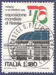 Sellos de Europa - Italia -  ITA Esposizione filatelica 76 180 (1)