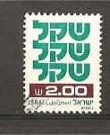 Stamps : Asia : Israel :  Serie Basica.