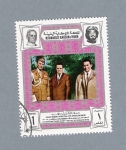 Stamps Yemen -  Personajes