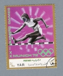 Stamps Yemen -  Munich 72