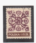 Stamps Poland -  Floritura