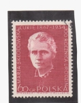 Sellos del Mundo : Europa : Polonia : Maria Sklodowska Curie 1867-1934