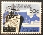 Stamps South Africa -  Muelle Ciudad del Cabo