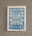 Stamps Bulgaria -  Abejas y flores