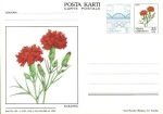 Stamps Turkey -  T.E.P., flor