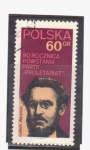 Stamps : Europe : Poland :  90 aniv. del partido proletario