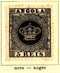 Sellos del Mundo : Africa : Angola : Posesion Portuguesa 1870-77