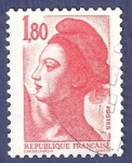 Stamps France -  FRA Yvert 2220 Liberté 1,80