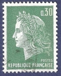 Stamps France -  FRA Yvert 1536A Marianne de Cheffer 0,30