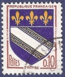 Sellos de Europa - Francia -  FRA Yvert 1353 Troyes 0,10