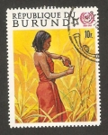Stamps Burundi -  nativa