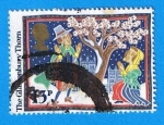 Stamps United Kingdom -  Arbol