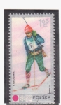 Stamps Poland -  Olimpiada de invierno- Japón