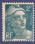 Stamps : Europe : France :  FRA Yvert 713 Marianne de Gandon 2