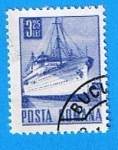 Stamps Romania -  Buque