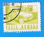 Stamps Romania -  Automovil