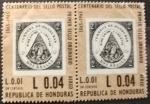 Stamps : America : Honduras :  Centenario Primer Sello Ordinario