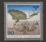 Sellos de Europa - Alemania -  Historia y modelos de la aviación - museo Otto Lilienthal