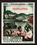 Stamps : America : Mexico :  Reforma Agraria