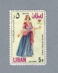 Stamps : Asia : Lebanon :  Costumbres Libanesas