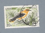 Stamps : Asia : Lebanon :  Pajarito