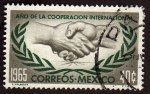 Stamps Mexico -  Año de la cooperacion internacional