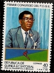 Stamps Equatorial Guinea -  Partido Democrático de Guinea Ecuatorial - primer Congreso