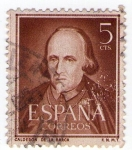 Stamps Spain -  1071-Literatos. Calderón de la Barca