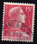 Stamps France -  Marianne de MUller