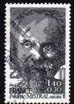 Stamps France -  Frederic  Mistral