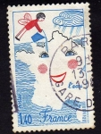 Stamps : Europe : France :  El agua