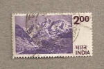 Sellos de Asia - India -  Montañas del Himalaya