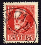 Stamps Germany -  Luis lll (  Baviere)