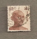 Stamps India -  Gandhi