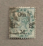 Stamps India -  Reina Victoria