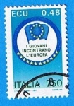 Stamps Italy -  Europa